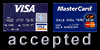 We Accept Visa & MasterCard